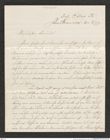 Nachlass Franz Steindachner, Brief von W. Fisher an Franz Steindachner (08.11.1877), Inv.Nr. 133.05, Seite 1
